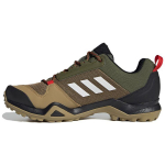 Adidas Terrex AX3 Wild Pine vyri&scaron;ki sportbačiai rudi kri&scaron;tolo balta ry&scaron;kiai raudona FX4576 41⅓