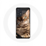 Coque pour Samsung Galaxy A13 5G Bengal Race de Chats