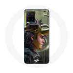 Coque pour Vivo Y21s 2021 / Y21 2021 Loki Thor Ragnarok avec Casque Fanart Saison 1