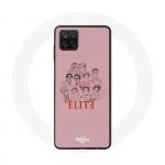 Coque pour Samsung Galaxy A42 5G Elite Saison 5 Affiche personnages Fanart Logo