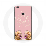 Coque pour Huawei P8 Lite 2017 Dogue de Bordeaux sym&eacute;trique photo