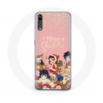Coque pour Huawei P20 Demon slayer merry christmas affiche Anime Manga