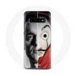 Coque pour Samsung Galaxy s10 edge Berlin La casa de papel Berlin Masque Split