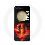 Coque Samsung Galaxy Z Flip5 stranger things saison 5 affiche series