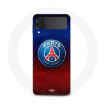 Coque Samsung Galaxy Z Flip4 PSG Logo color&eacute;