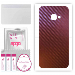apgo skin sticker film foil vinyl for the BACK compatible with Samsung Galaxy Xcover 4s, scratch-resistant, easy to install - Carbon Chameleon CAKA5