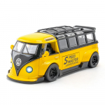 1/32 Scale Metal Diecasts T1 BUS Automobilių modeliai Žaislai Durys atidaromos su garso &scaron;viesa Patraukite atgal Mikroautobusai Modeliai Kolekcija Vaikams Dovanos berniukams
