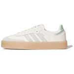 Adidas Sambae Pieno baltumo, žalsvai citrininės spalvos guma, moteri&scaron;ki sportbačiai IG1947 39⅓