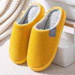 &Scaron;iltos neslystančios medvilninės &scaron;lepetės poroms, skirtos naudoti namuose Size 38-39 (for 37-38 foot)