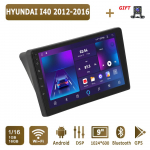 &bdquo;Android Carplay&ldquo; automobilinis radijas, skirtas HYUNDAI I40 2012&ndash;2016 m. daugialypės terpės grotuvo galvos blokas Stereo GPS navigacija BT WIFI 4+64 GB 1+16GB