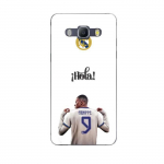 Coque Maniacase pour Samsung Galaxy J7 2016 Kylian Mbappe Real Madrid 9 Hola