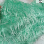 Dirbtinis mink&scaron;tas pliu&scaron;inis audinys Ilgas dirbtinio kailio audinys, skirtas siūti drabužiams Papuo&scaron;alų fono audinys Cosplay audinys lėlės žaislas, pasidaryk pats. 100x160cm
