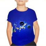 Žaidimas Astro Bot 3D spausdinti Vaiki&scaron;ki mar&scaron;kinėliai Vaiki&scaron;ki drabužiai Harajuku Animaciniai mar&scaron;kinėliai Laisvalaikio linksmybės Top drabužiai Mergaičių berniukų mar&scaron;kinėliai 2024 m. 130
