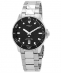 Tissot T-Sport Seastar 1000 nerūdijančio plieno juodo ciferblato kvarcinis naro T120.410.11.051.00 300M vyri&scaron;kas laikrodis juoda