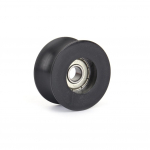 Nailono ritininiai guoliai 0840UU 8 mm griovelio kreipimo skriemulys sandarus bėgio griovelis rutulinio guolio ratas