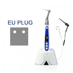 2 IN 1 Belaidis dantų endo variklis su įmontuotu apex lokatoriumi Y-SMART PRO Belaidis endodontinis variklis su 1:1 Kampinis antgalis EU Plug mėlyna/balta