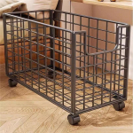 Labor Basket, Linen Basket on The Wheels, Multifunction Organizer of Modern Dirty juoda