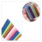 10/30 vnt. spalvotos kar&scaron;to lydalo klijų lazdelės, 7 mm lipnios įvairios blizgančios klijų lazdelės, profesionalios, skirtos elektrinio klijų pistoleto remontui