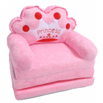 Kūdikių kėdė mergaitėms vaikams miela princesės tiara i&scaron;lankstoma sofa-lova grindų pagalvė porankis sofa skirtas