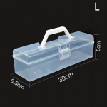 Duonos dėžutė su rankena Daugkartinis plastikinis duonos indelis Skrudinukų laikiklis Te&scaron;los organizatorius &Scaron;veicari&scaron;ka ritinėlių laikymo dėžutė &scaron;aldytuvui namuose L