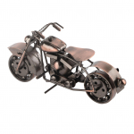 Metalinis motociklo ornamentas Retro dekoratyvinis i&scaron;skirtinio darbo geležinis ornamentas svetainei