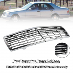 Chromuotos priekinio buferio grotelės Tinka Mercedes Benz S-Class W140 1992-1998