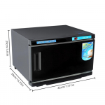 150W 20L Didelės Talpos UV Kar&scaron;tų Rank&scaron;luosčių &Scaron;ildytuvas Spintelė Veido SPA Plaukų Grožio Salono Įranga Greitas Kar&scaron;tas Vonios Rank&scaron;luosčių &Scaron;ildytuvas balta