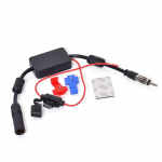 BINGFU Automobilio FM radijo antenos signalo stiprintuvas Galingas stiprintuvas Antena Radijo stiprintuvas Antenos signalo stiprintuvas Automobilio DIN ki&scaron;tuko adapteris