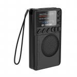 Mini skaitmeninis DAB FM radijas su ausinių lizdu, MP3 grotuvu, įkraunamu spalvotu ekranu, ki&scaron;eninis radijas lauko stovyklavimui, žygiams