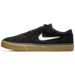 Nike Chron 2 SB Juodi su gumos spalvos ir &scaron;viesiai rudais elementais Unisex sportbačiai Balti DM3493-002 36.5