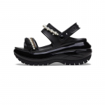 Crocs EVA Classic Perlų Blizgesio &Scaron;lepetės Moteri&scaron;kos &Scaron;lepetės Juodos 210179 37-38
