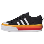 Adidas Originals Nizza Platform Patogūs Neslystantys Patvarūs Žemi Kateboardo Batai Unisex Sportbačiai Juodi JQ9147 35⅔