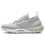 Under Armour HOVR Phantom 2 Audinys Apvalus pir&scaron;tas Suvarstomi Sportiniai Žemi Gyvenimo būdo Batai Moteri&scaron;kas sportbačio modelis Pilka 3024155-112 37.5 white