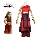 Anime Avataras Paskutinis oro valdovas Katara Ugnies tauta Aang Cosplay kostiumas Suaugusiems moterims Helovinas Karnavalas Auk&scaron;tos kokybės drabužiai S