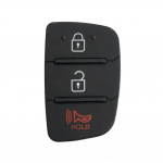 3 Buttons Flip Folding Remote Auto Car Key Shell Blanks Replacement For Hyundai Kia Black For dropshipping
