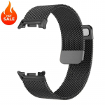 Milano apyrankė Samsung Galaxy Watch 8 40mm 44mm 8Classic 46mm laikrodžiams, magnetinis metalinis dirželis Galaxy Watch Ultra 2025 47mm laikrodžiui Watch 8 Classic 46mm juoda