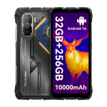 Blackview ROCK 3 Lauko i&scaron;manusis telefonas 32GB+256GB Termovizorinė kamera 10000mAh Mobilusis telefonas oranžinė