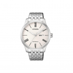 CITIZEN Classic Mechaninis Automatinis Mechaninis Ciferblatas Nerūdijančio Plieno Apyrankė Laikrodis Vyri&scaron;ki Laikrodžiai NH8350-59A Ivory White Watch Dial