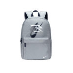 Nike 3Brand Serijos Didelės Talpos Lengvas Madingas Poliesterio Kuprinė Unisex Kuprinė &Scaron;viesiai Vilko Pilka N32533002GS-003 Light Wolf Gray