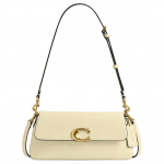 Coach Jet 25 Klasikinis logotipas Odinė pirkinių krep&scaron;io-rankinė per petį Vidutinė moteri&scaron;ka rankinė &Scaron;viesiai geltona CAM16-B4LGZ Basic Set (Bag+Dust Bag)