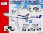 Takara Tomy Tomica Dovanų rinkinys 787 Oro uostas ANA Mini automobilio žaislas nuo 3 metų atitinka saugos standartus ST ženklo sertifikatas TOMICA.