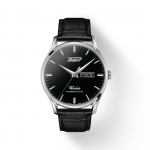 Tissot Odinis Dirželis Juodas Ciferblatas Vyri&scaron;kas Mados Laikrodis T118.430.16.051.00 juoda