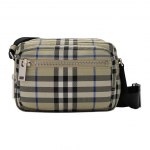 Burberry Užtrauktuko Užsegimas Patikrintas Austas Poliesteris Ir Poliuretanas Per Petį Ne&scaron;iojama Rankinė Vyri&scaron;kos Rankinės Samanų Žalia 81203641 Shopping Bag Set(Basic Set+Shopping Bag)