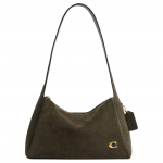 Coach CCC48-B4OL Lola Pečių krep&scaron;ys Suede Alyvuogių žalia Vario detalės Basic Set (Bag+Dust Bag)