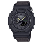 Casio G-SHOCK Vyri&scaron;kas dervos 200M atsparus vandeniui, smūgiams atsparus kvarcinis laikrodis GA-B2100CT-1A5 juoda