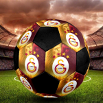 Galatasaray salės futbolo kamuolys Spalvingas Ma&scaron;ininės siuvimo PVC Dydis 5 Komandos Treniruočių Varžybų Paruo&scaron;tas Patvarus Auk&scaron;to At&scaron;okimo &Scaron;auni Sporto Dovana