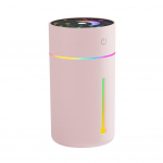 320ML USB Mini drėkintuvas, aromato difuzorius su itin tyliu veikimu, dviejų rū&scaron;ių rūko režimai, LED aplinkos naktinis ap&scaron;vietimas namams, automobiliui, stalui violetinė
