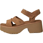 UGG Reguliuojama juostelė Madingos Storas padas &Scaron;lepetės Moteri&scaron;kos basutės 1167475 37 brown