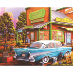 5D &bdquo;pasidaryk pats&ldquo; deimantinis dažymas automobilių siuvinėjimo mozaikos kryžminio dygsnio kalnų kri&scaron;tolinio akmens apdaila 20X30CM