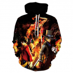 Japonijos anime džemperis One Piece Luffy 3D marginti gobtuvai Harajuku stiliaus striukė Animacinis auk&scaron;tos kokybės megztinis paauglių sportiniai kostiumai S